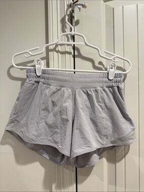 lululemon athletica Light Gray Athletic Shorts